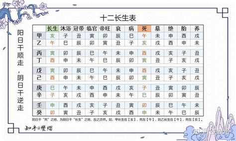 長生十二表|【十二長生表】十二長生表詳解：瞭解你的八字五行運。